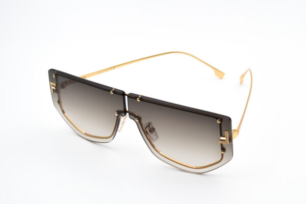 Fendi First Flattop Gold/Grey - Image 3